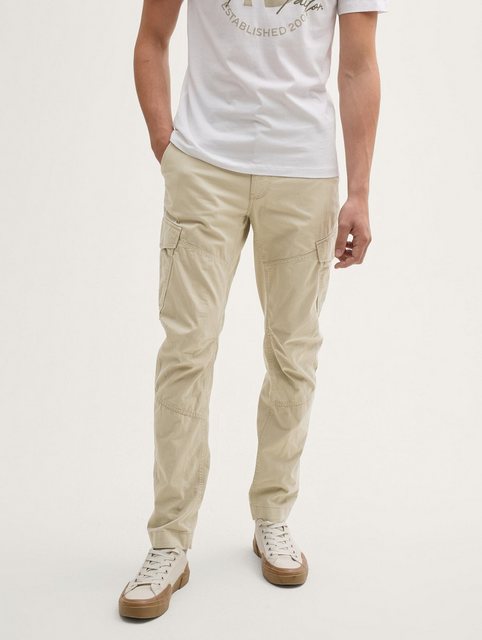 TOM TAILOR Denim Chinohose Regular Tapered Cargo Hose günstig online kaufen