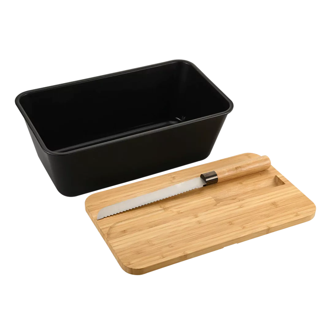 KESPER® Brotkasten »Brotbox mit Messer«, (Set, 3 tlg.), inkl. integriertem günstig online kaufen