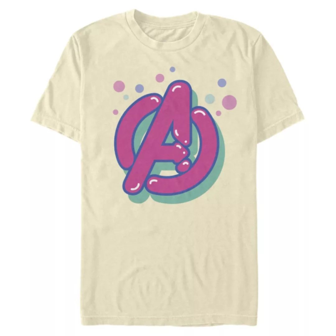 Marvel - Avengers - Logo Bubble Avengers Icon - Männer T-Shirt günstig online kaufen