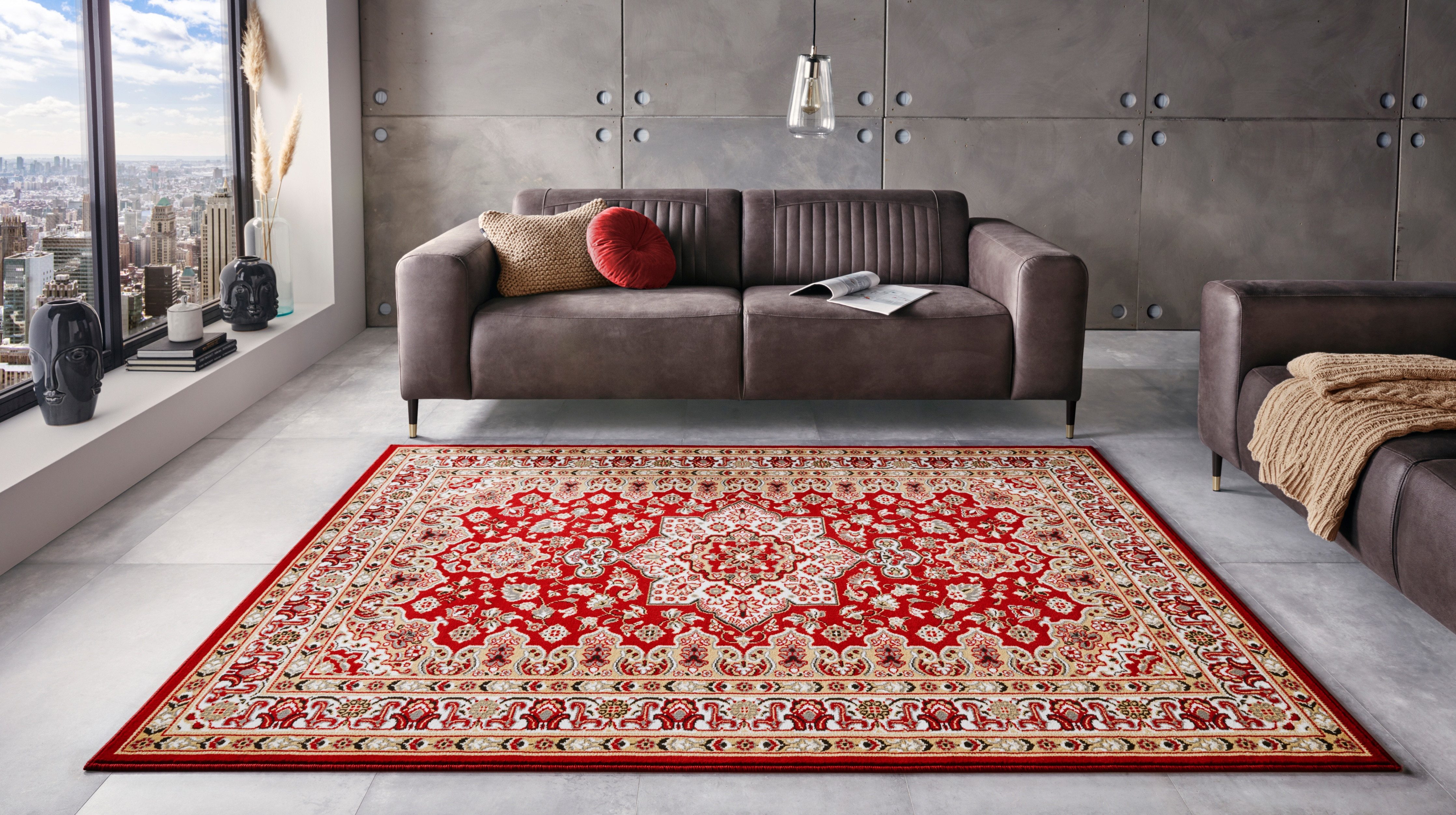 HANSE Home Teppich »Parun Täbriz«, rechteckig, 9 mm Höhe, Kurzflor, Orient, günstig online kaufen