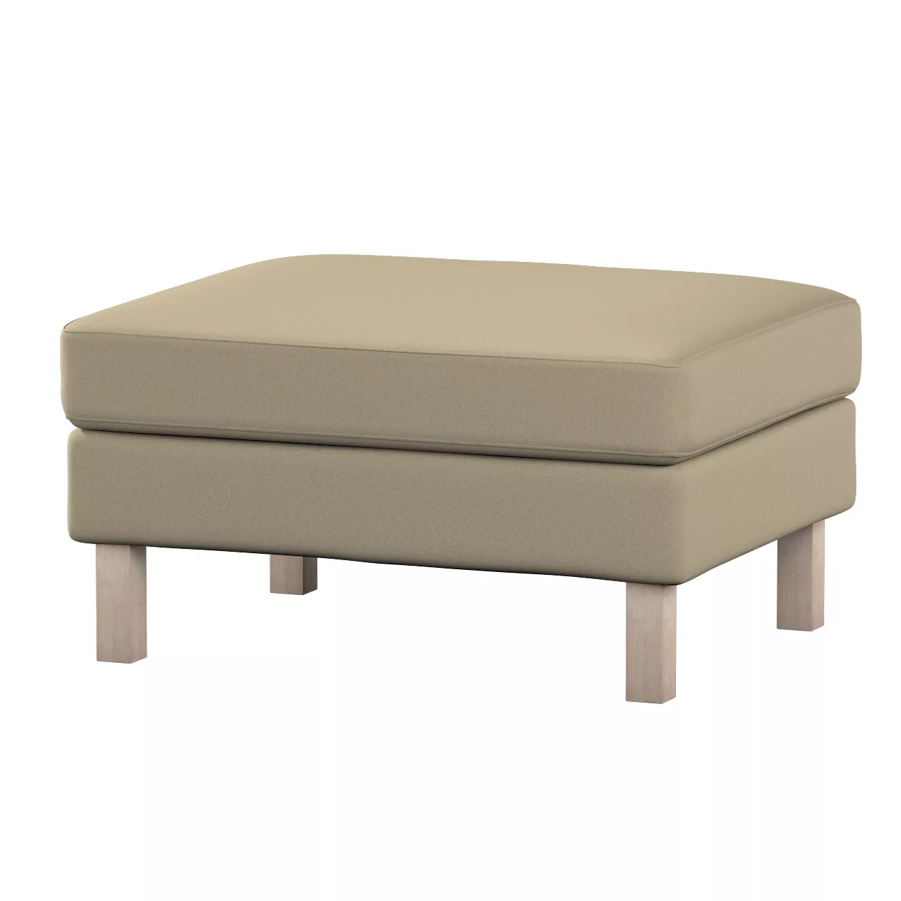 Bezug für Karlstad Hocker, dunkelbeige, Husse, Karstadt Hocker, Living (161 günstig online kaufen