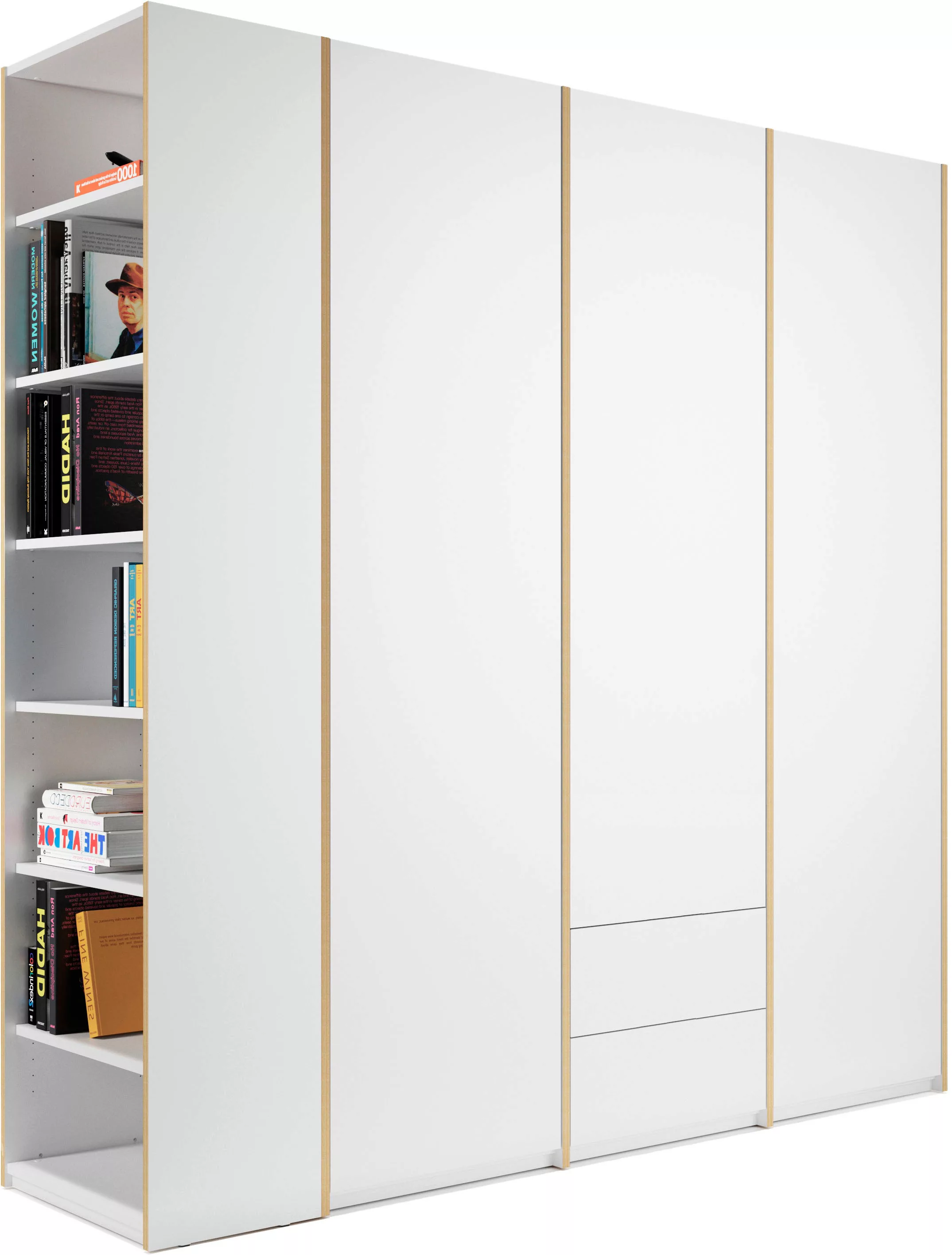 Müller SMALL LIVING Kleiderschrank »Modular Plus Variante 3«, 2 geräumige S günstig online kaufen