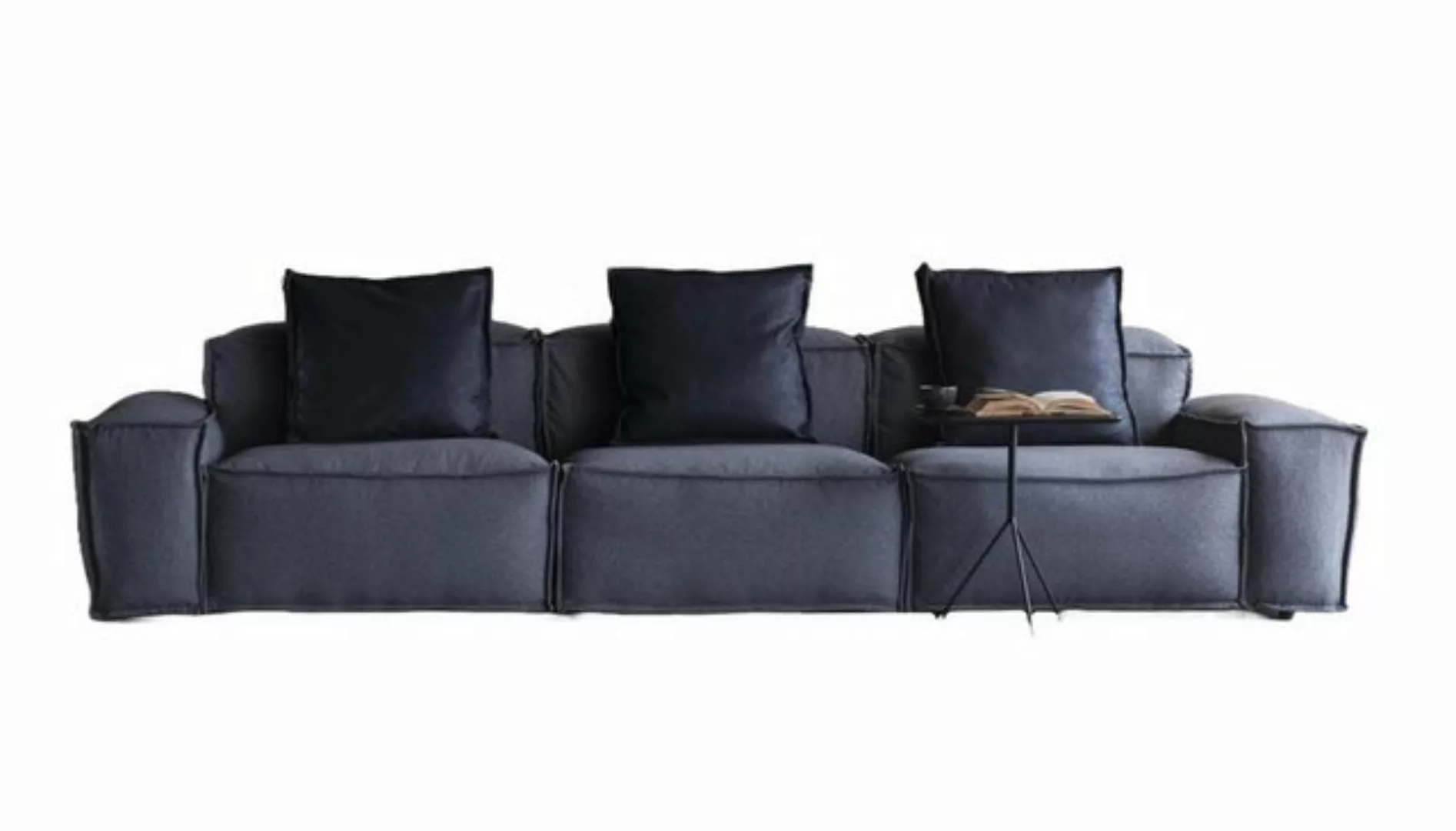 Xlmoebel 4-Sitzer Bequemes Wohnzimmer-Sofa 300cm großes Stoffsofa, Hergeste günstig online kaufen