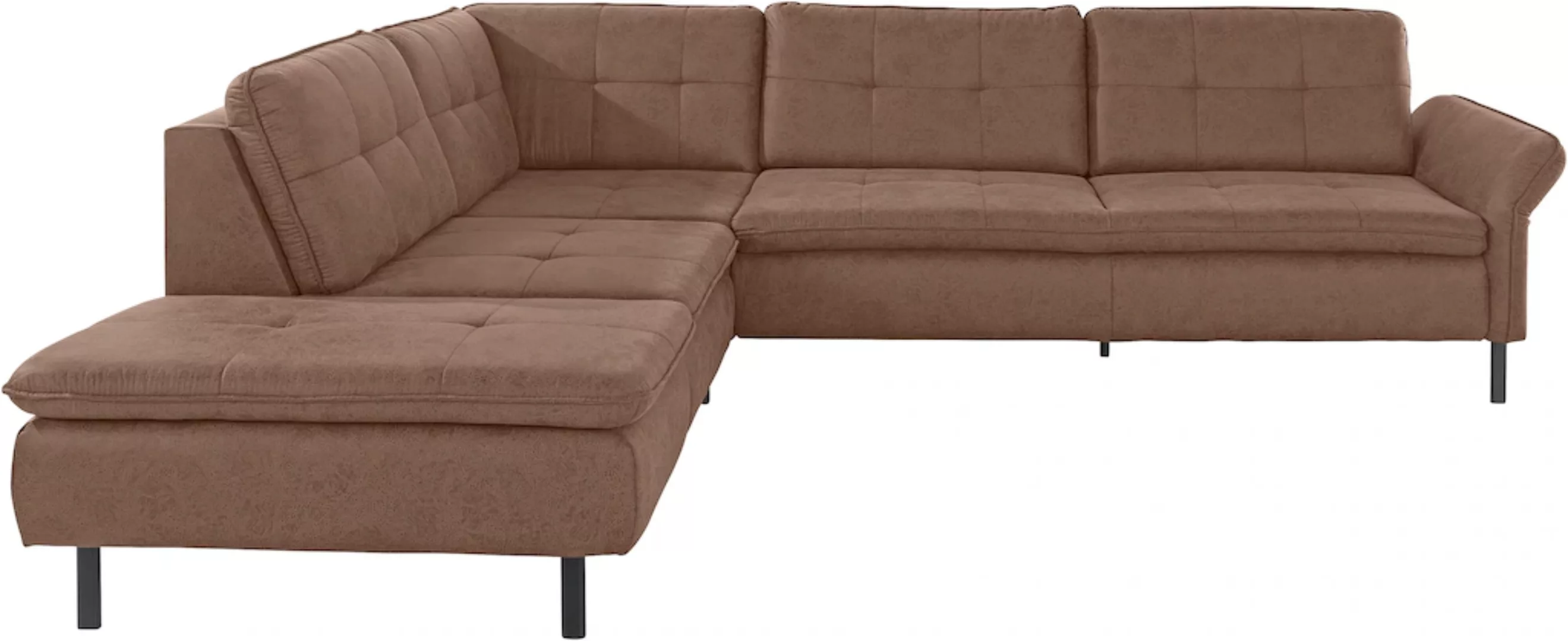 INOSIGN Ecksofa "Birkholm L-Form", Armlehnverstellung, auch in Easy Clean B günstig online kaufen