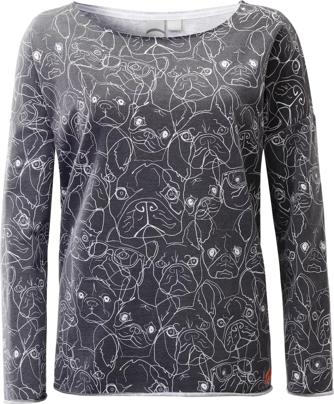 LPO Sweatshirt "SWEAT LUMDSEN WOMEN", modischer Allover-Print günstig online kaufen
