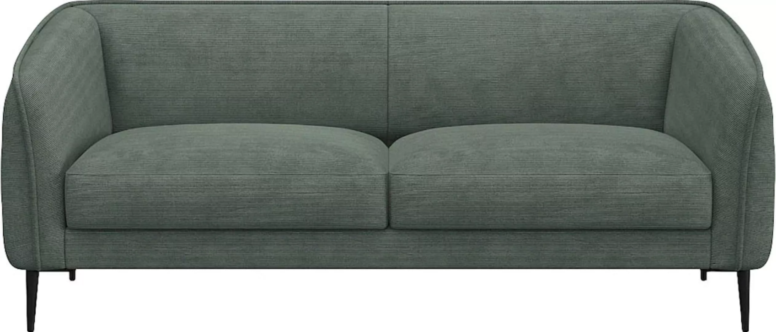 FLEXLUX 2,5-Sitzer Belle Designsofa, Couch, bequem durch Kaltschaum im Sitz günstig online kaufen