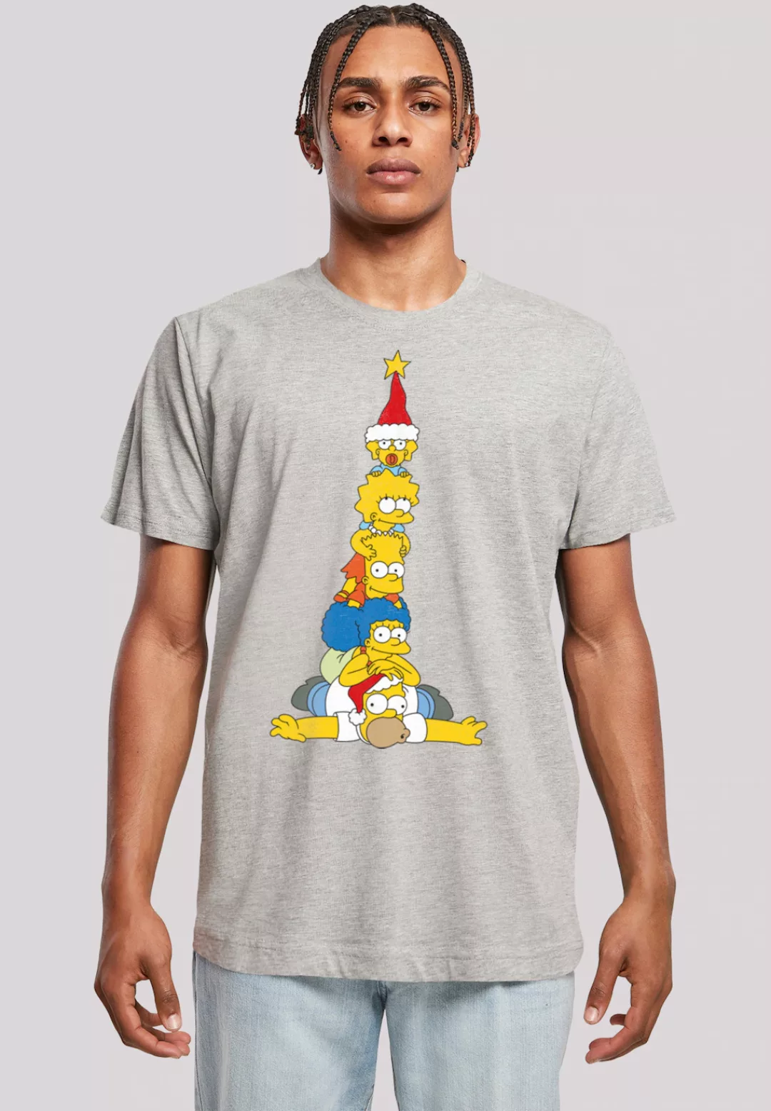 F4NT4STIC T-Shirt "The Simpsons Family Christmas Weihnachtsbaum", Print günstig online kaufen