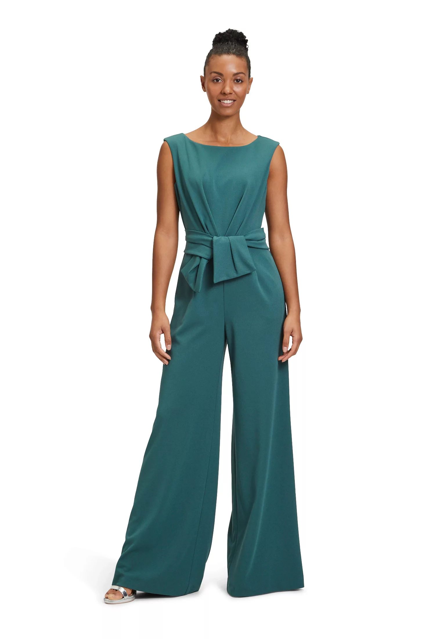 Vera Mont Overall "Vera Mont Jumpsuit mit weitem Bein", (1 tlg.), Bunddetai günstig online kaufen