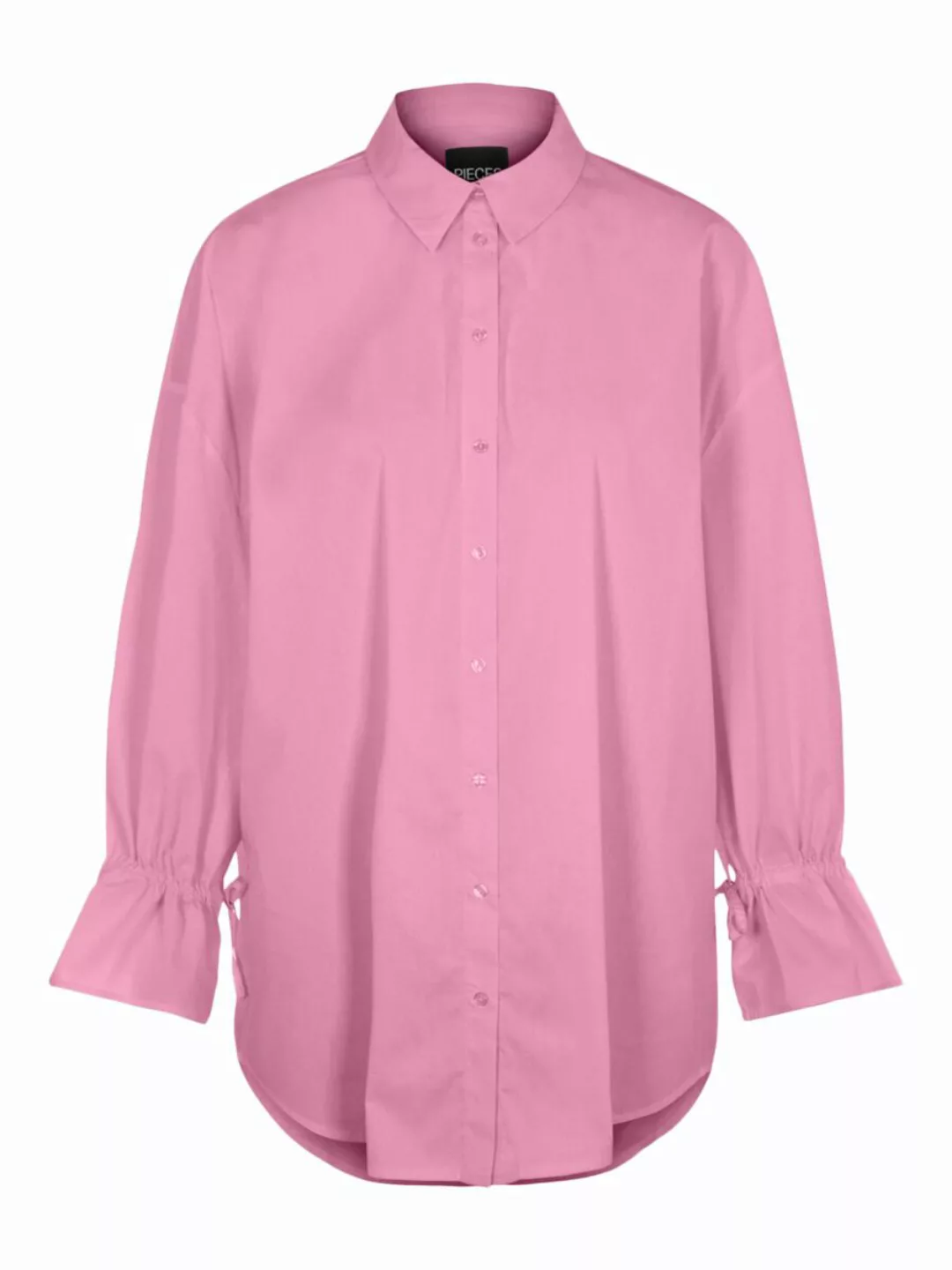PIECES Oversize Hemd Damen Pink günstig online kaufen