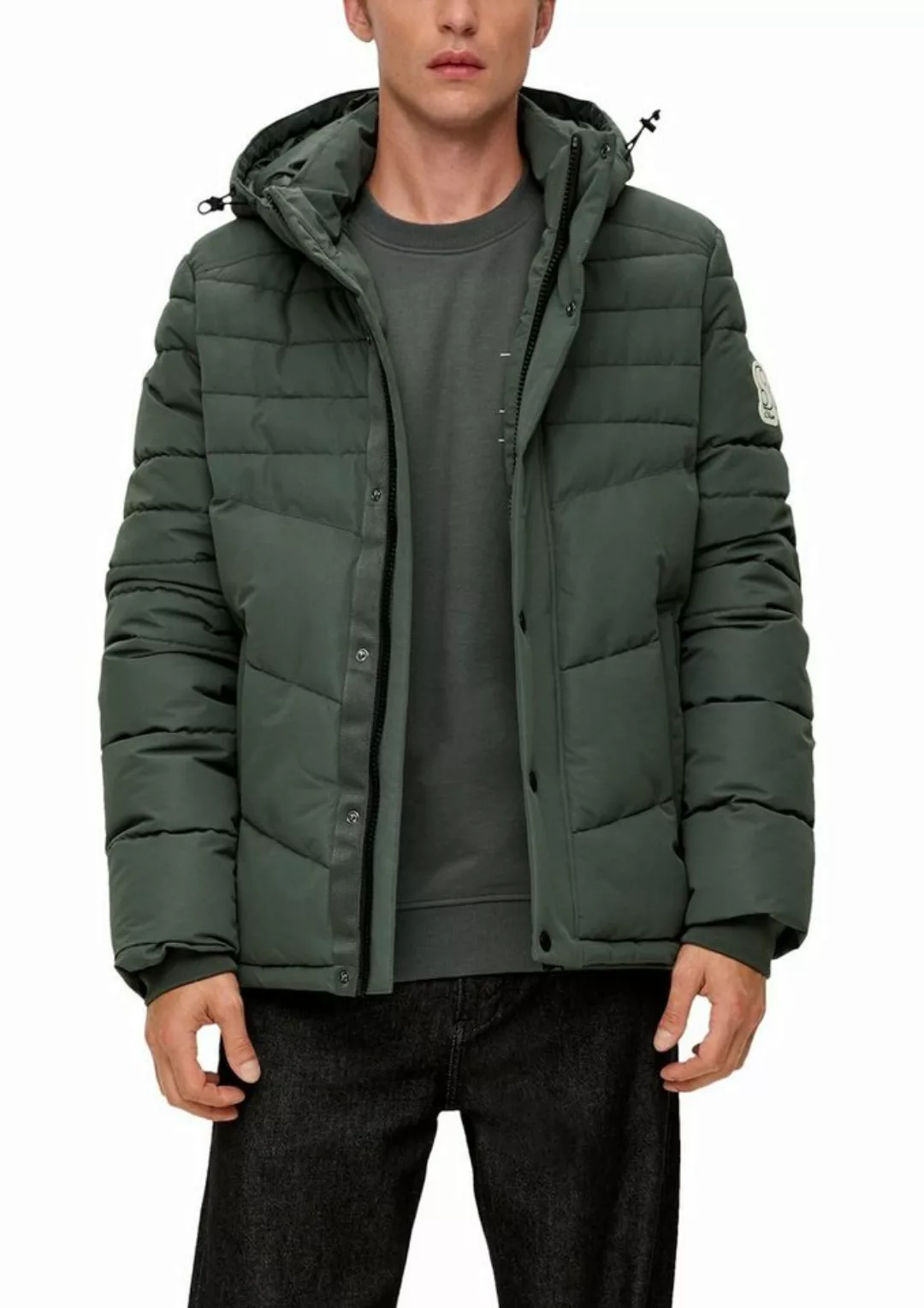 s.Oliver Outdoorjacke mit Label-Patch am Arm günstig online kaufen