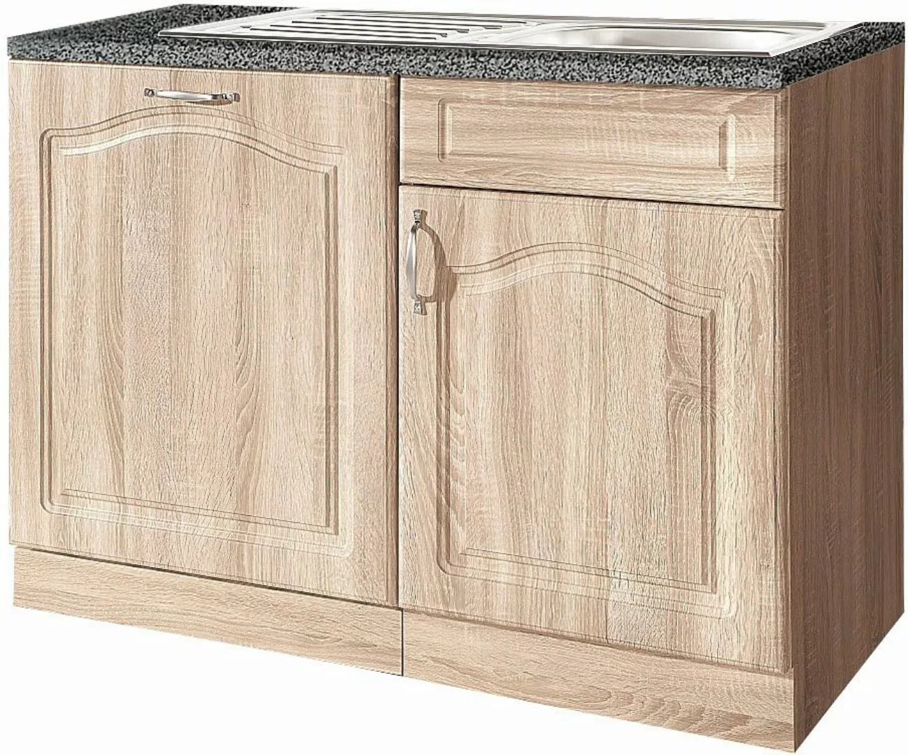 wiho Küchen Spülenschrank "Linz", 110 cm breit, inkl. Tür für Geschirrspüle günstig online kaufen