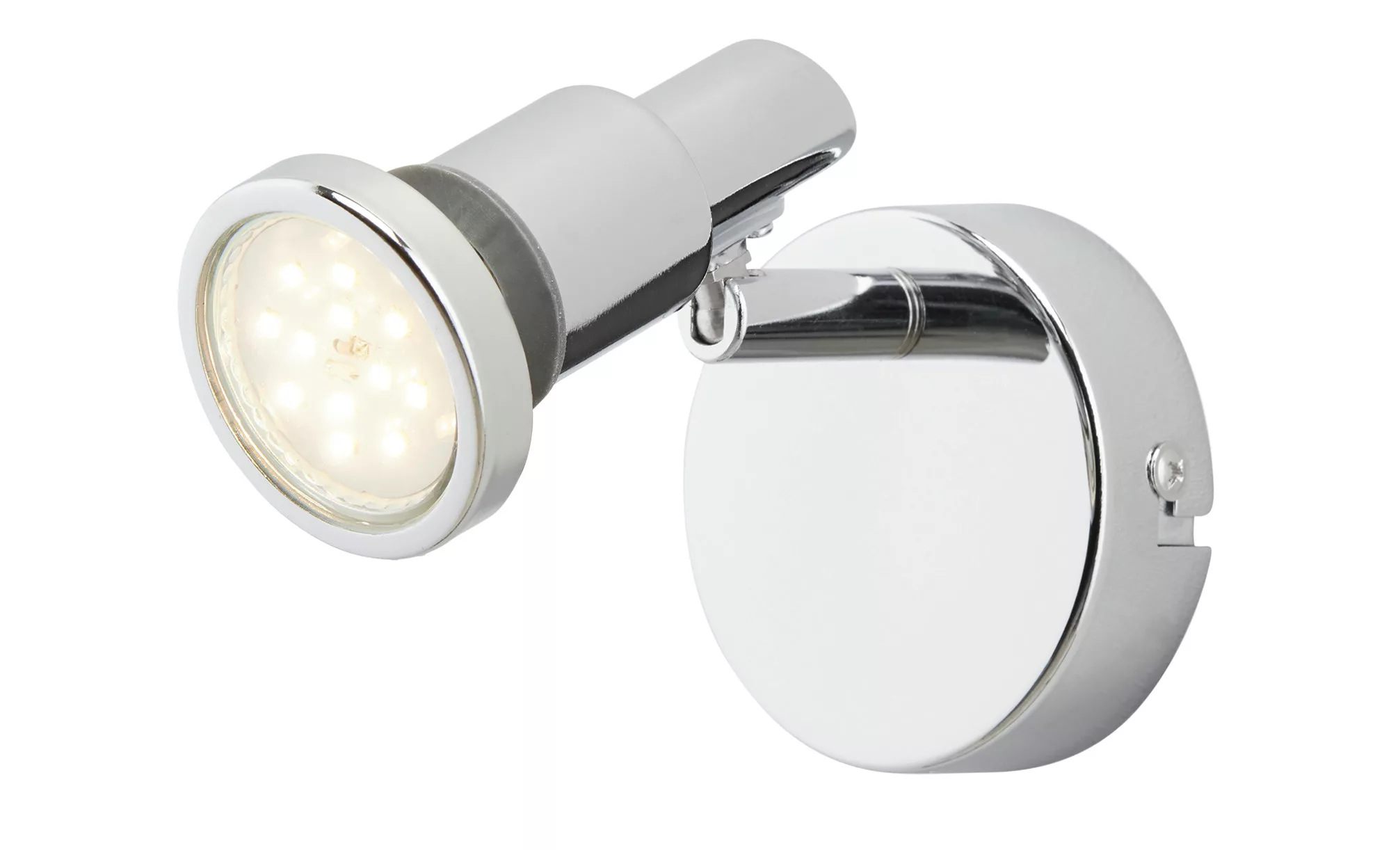 LED-Badspot  1-flammig  chrom   ¦ silber ¦ Maße (cm): H: 10,6  Ø: 8 Lampen günstig online kaufen