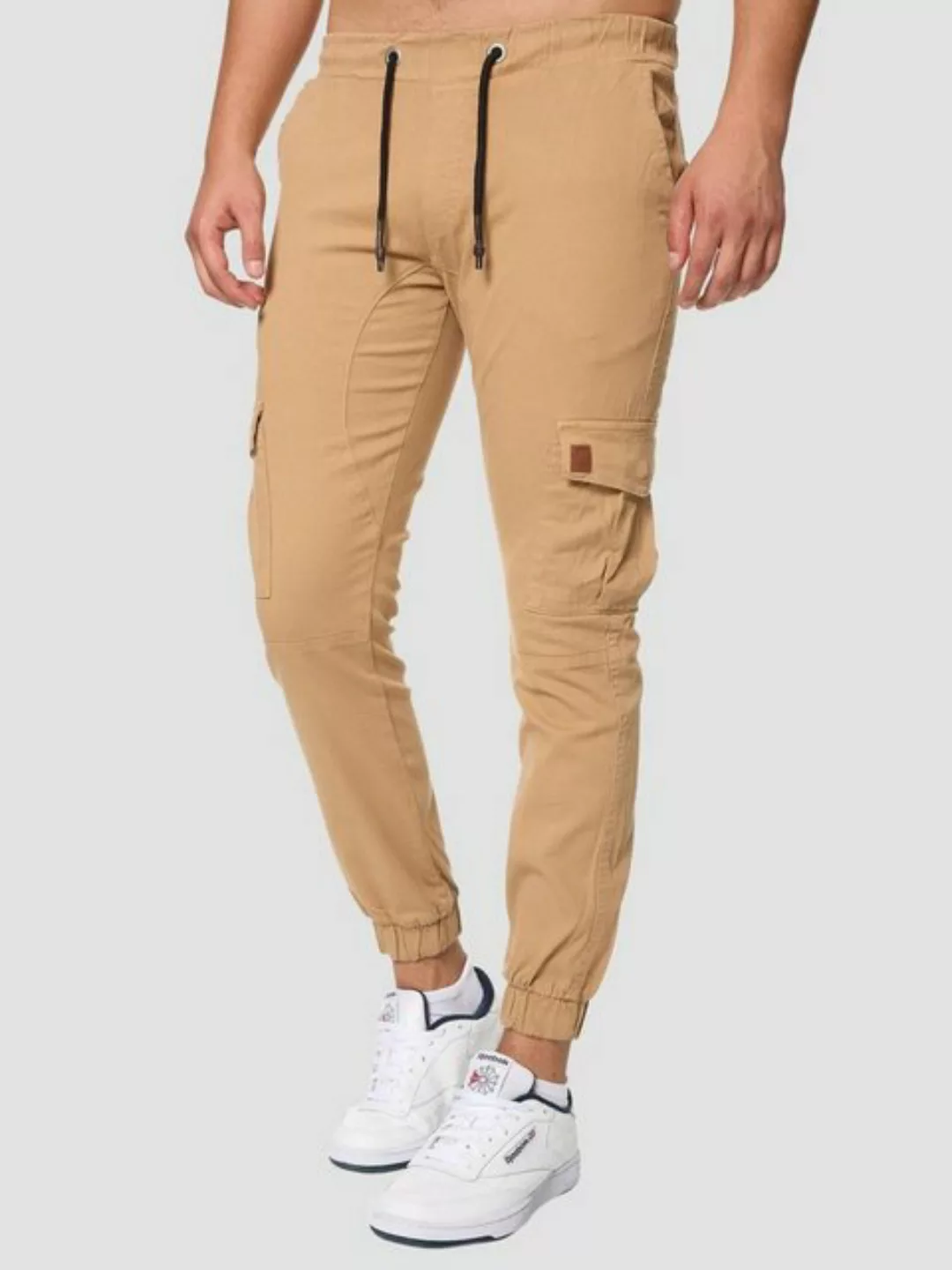 John Kayna Bequeme Jeans Herren Cargo Hose Slim Fit Utility Jeans Männer Ch günstig online kaufen