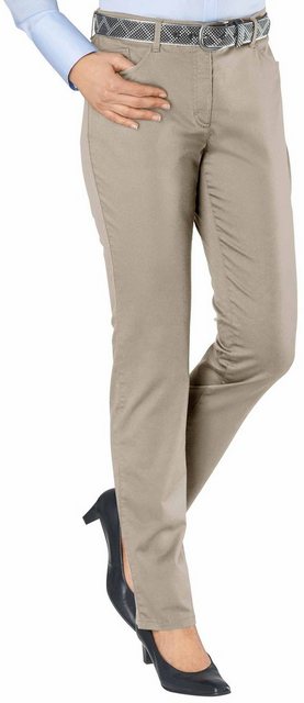 Brax Stoffhose BRAX Baumwoll-Hose Carola beige Feminine Fit Stretch-Qualitä günstig online kaufen