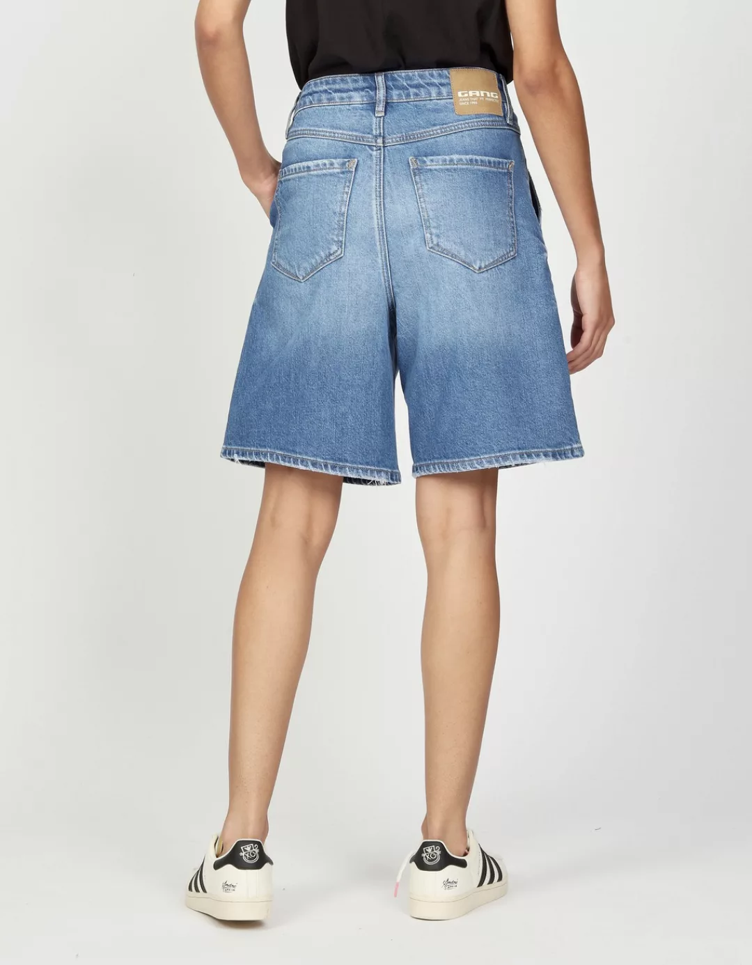 GANG Bermudas "94WANDA BERMUDA", mit Bundfalten vorn günstig online kaufen