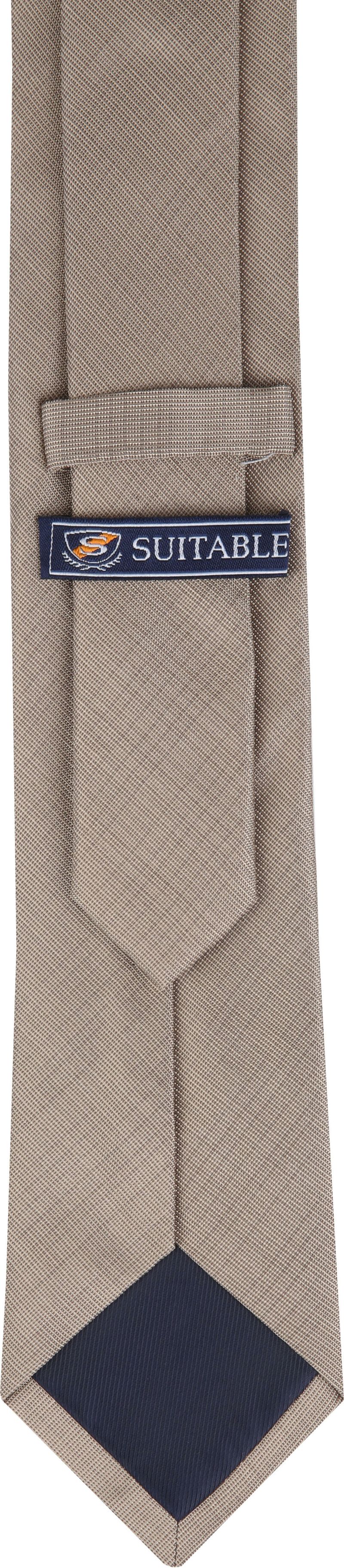 Krawatte Seide Beige K82-1 - günstig online kaufen