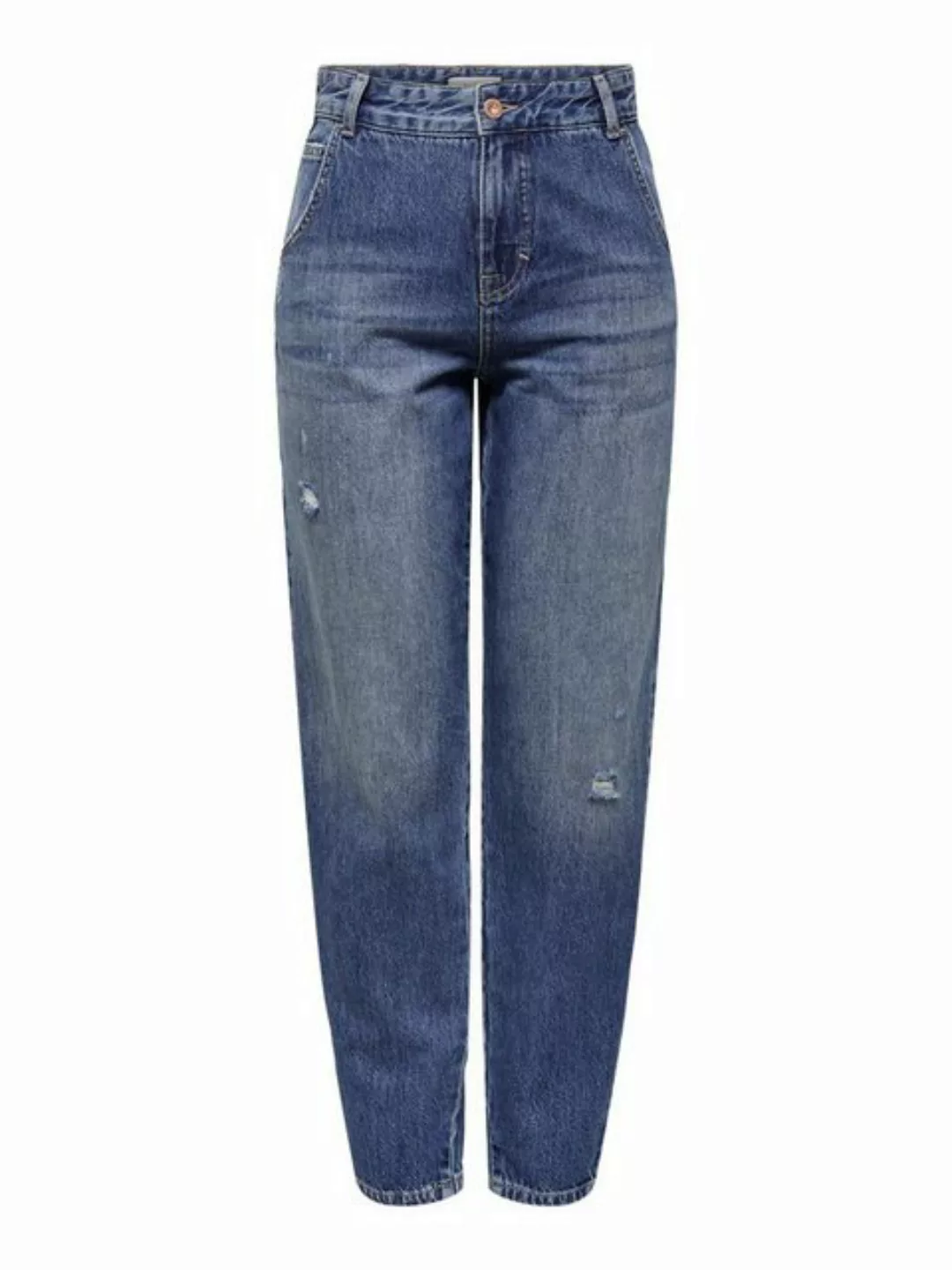 Only Damen Jeans ONLBLUSH MID SK REA023 - Skinny Fit - Blau - Dark Blue Den günstig online kaufen