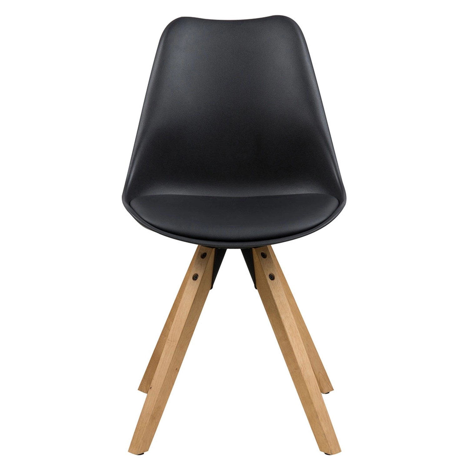 ebuy24 Dima Esszimmerstuhl PU Kunstleder Schwarz günstig online kaufen