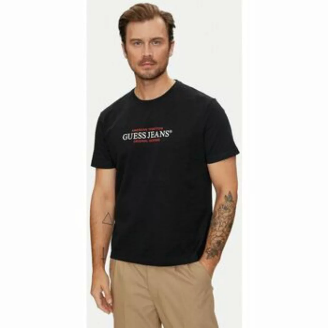 Guess  T-Shirts & Poloshirts M4YI42 K8FQ4-JBLK BLACK günstig online kaufen