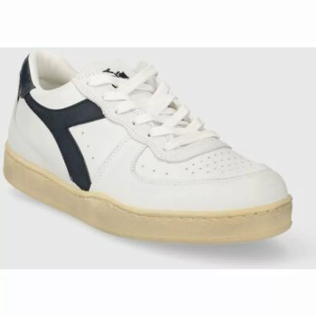 Diadora  Sneaker 179043.C4656 MI BASKET LOW USD-BIANCO/BLU PROFONFO günstig online kaufen