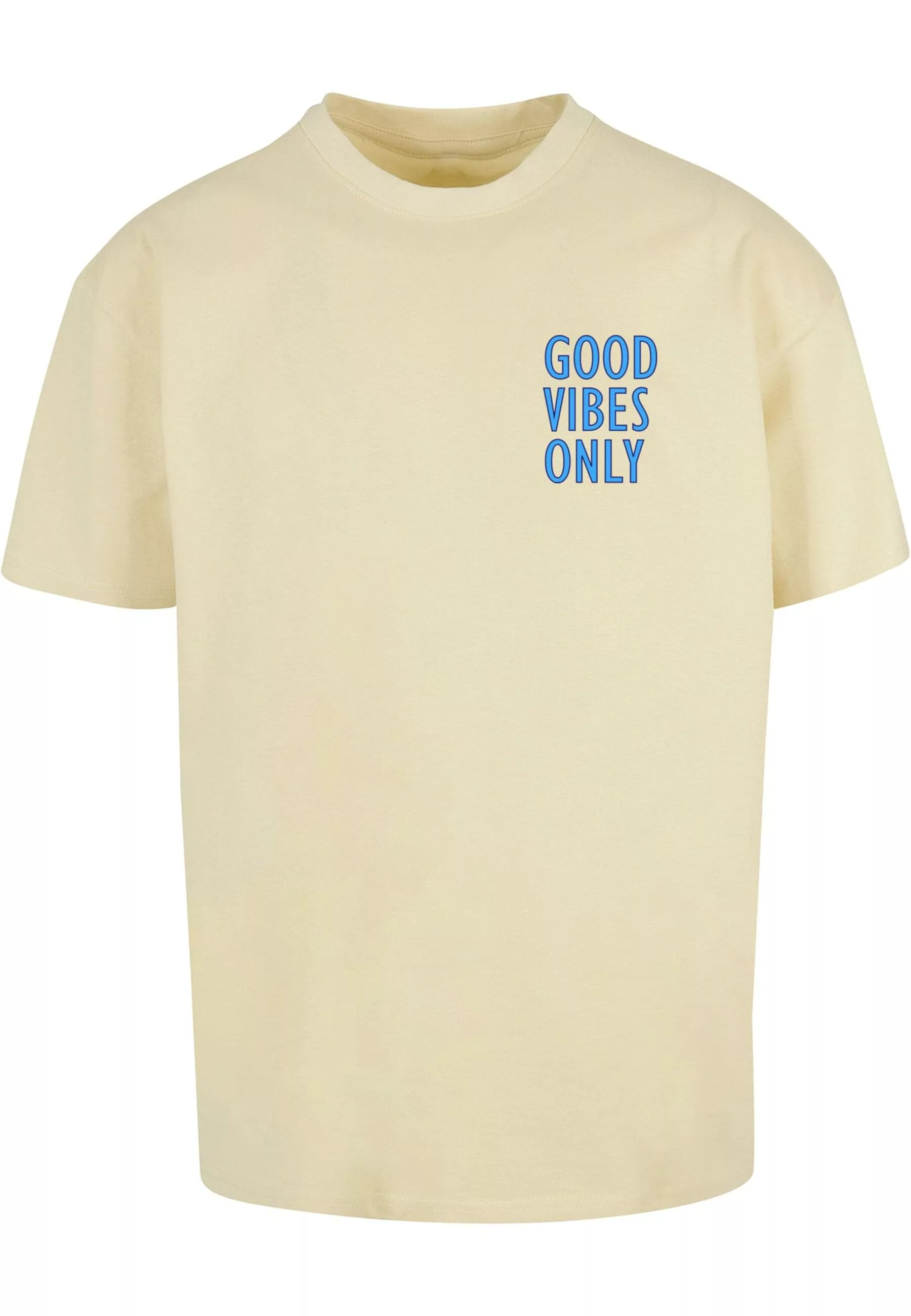 Merchcode T-Shirt "Merchcode Herren Good Vibes Only Heavy Oversized Tee" günstig online kaufen