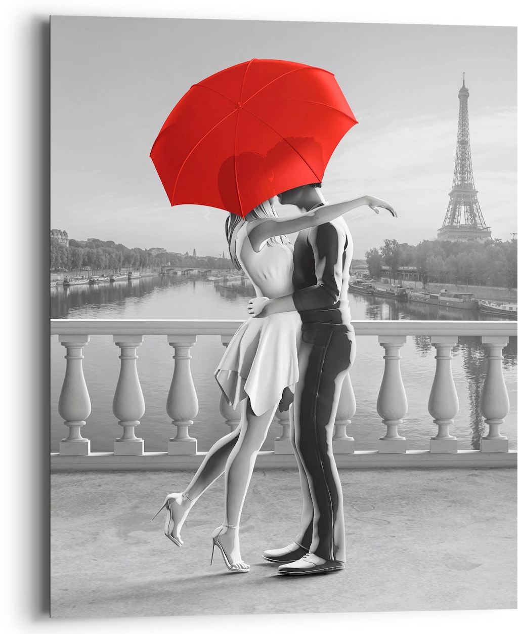 Reinders Holzbild "Romance in Paris", (1 St.) günstig online kaufen