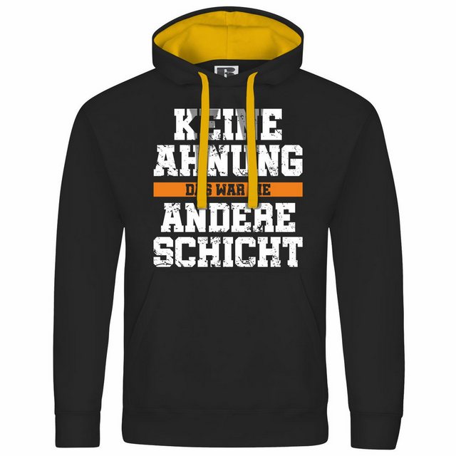 deinshirt Kapuzenpullover Herren Kapuzenpullover KEINE AHNUNG das war die a günstig online kaufen