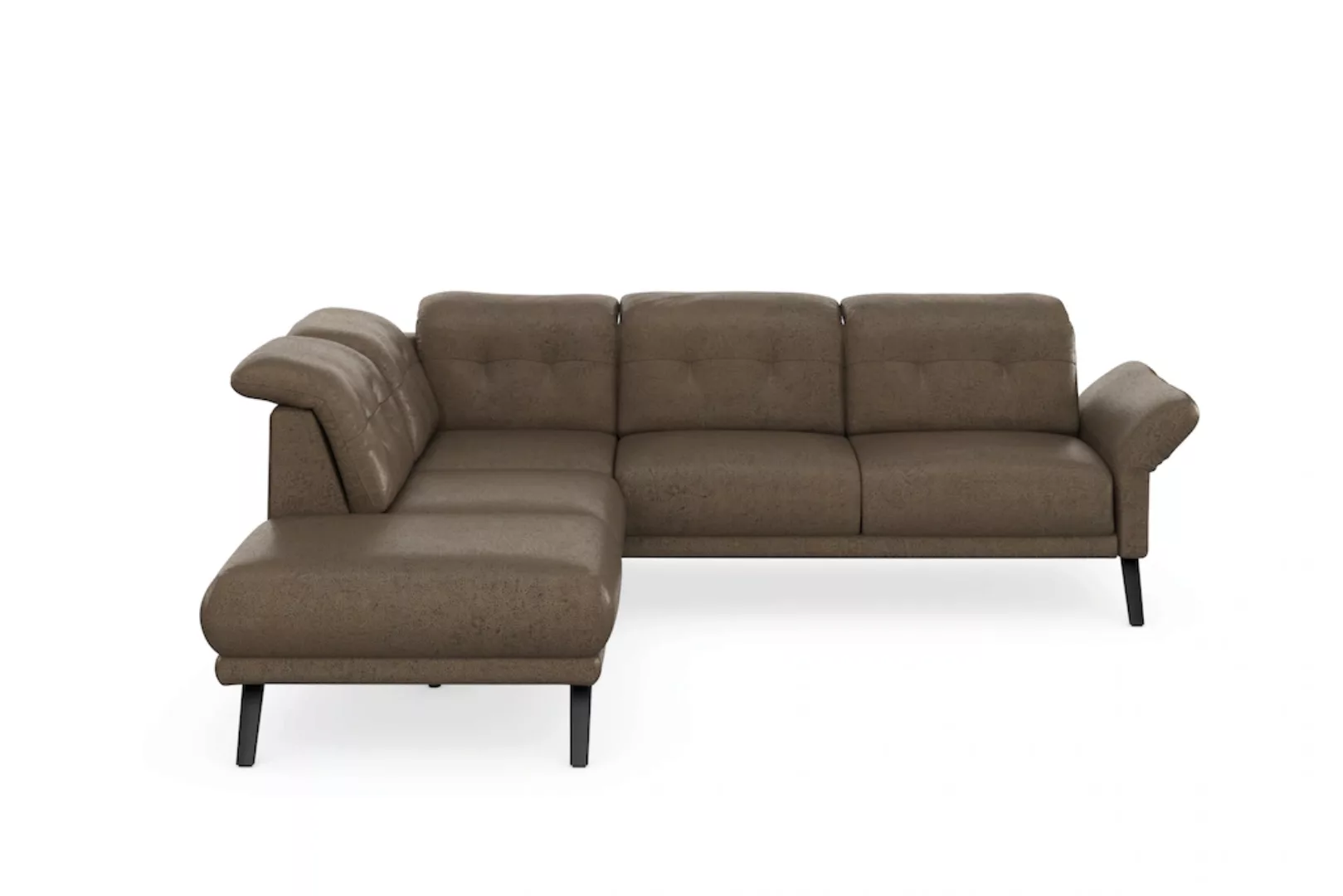 sit&more Ecksofa "Scandia L-Form", Wahlweise mit Kopfteilverstellung und Ar günstig online kaufen