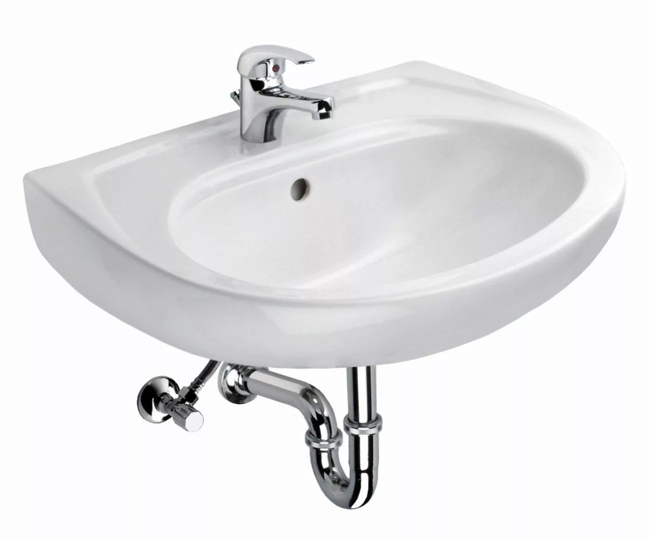 CORNAT Waschbecken Cornat Waschtsich-Komplett-Set 60 cm, günstig online kaufen