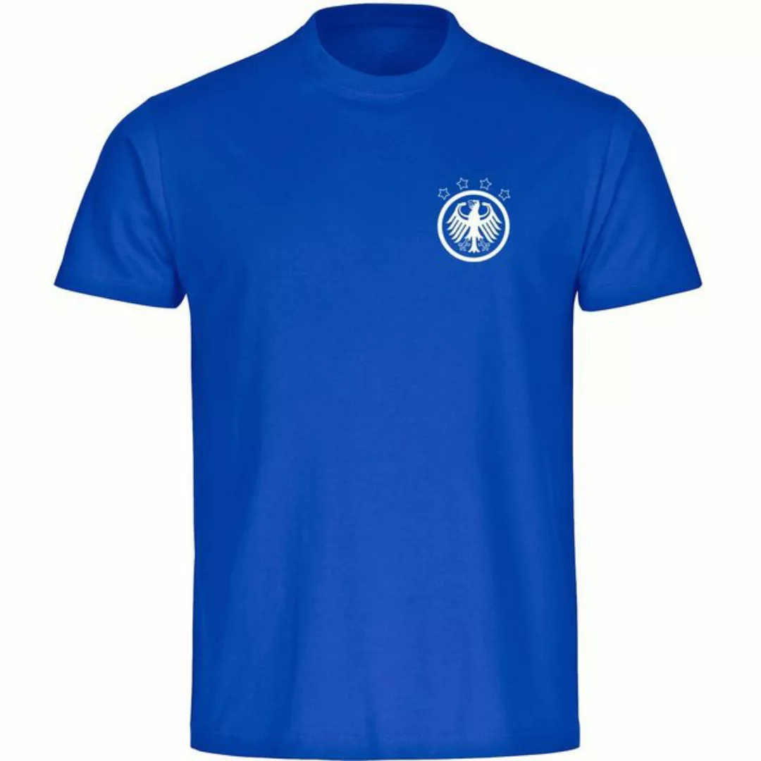 multifanshop T-Shirt Herren Deutschland - Adler Retro - Männer günstig online kaufen