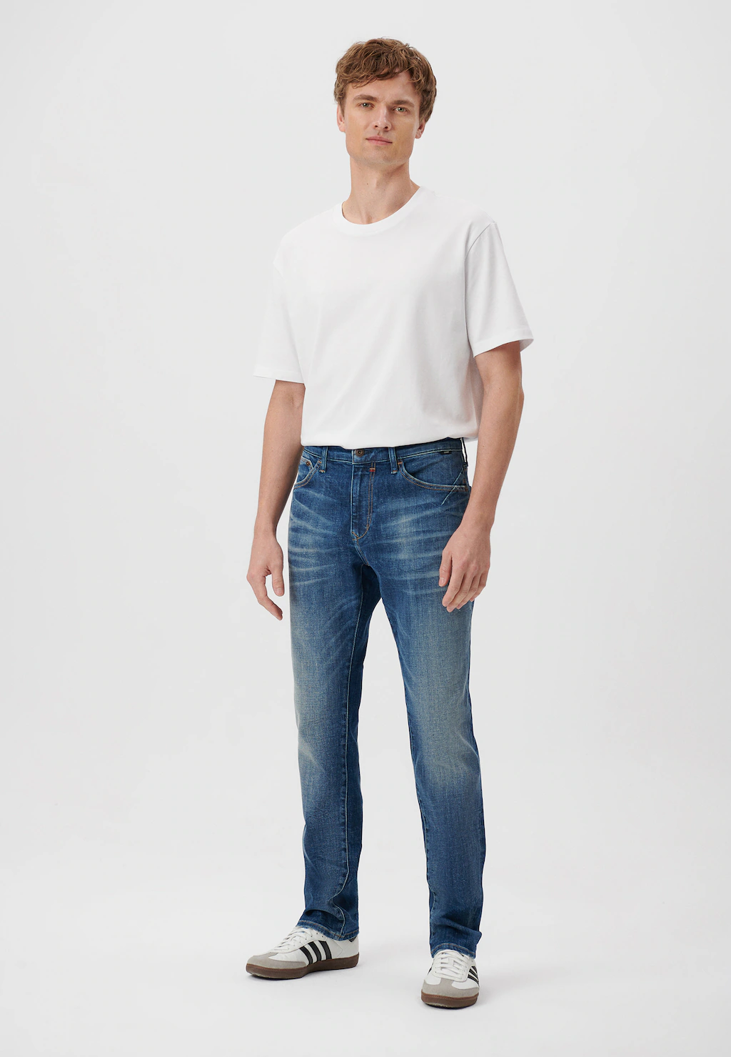 Mavi Straight-Jeans "MARCUS", Slim Straight Jeans günstig online kaufen