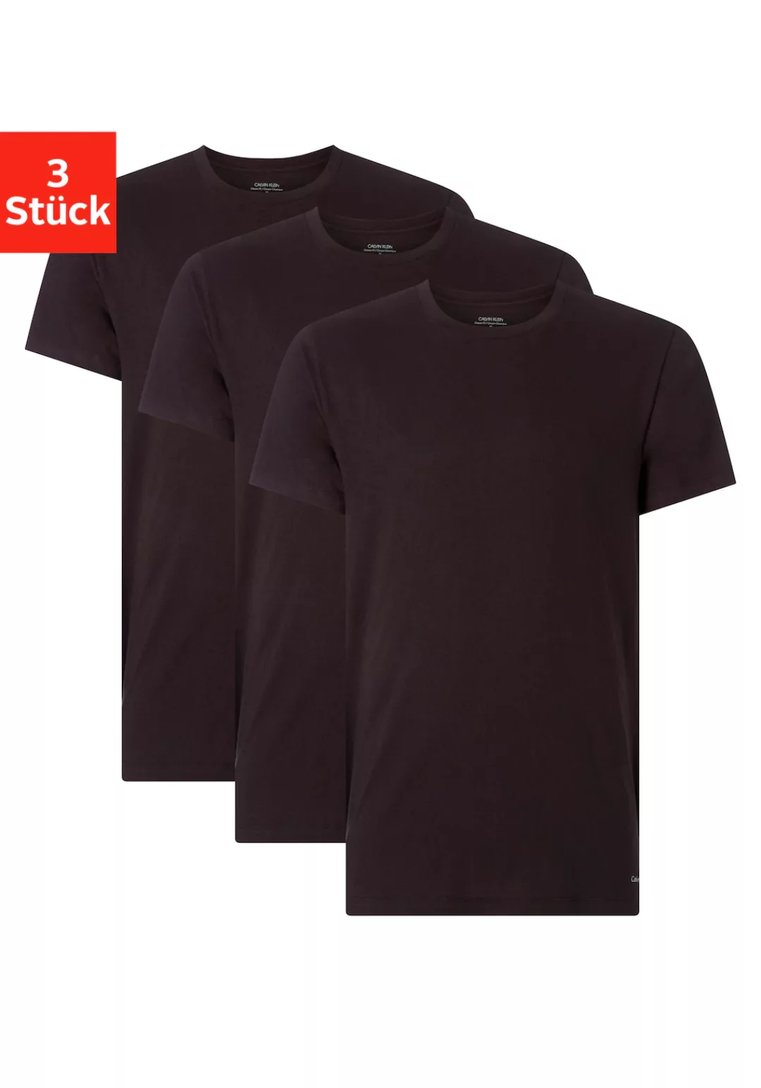 Calvin Klein Underwear T-Shirt uni (3er-Pack) günstig online kaufen