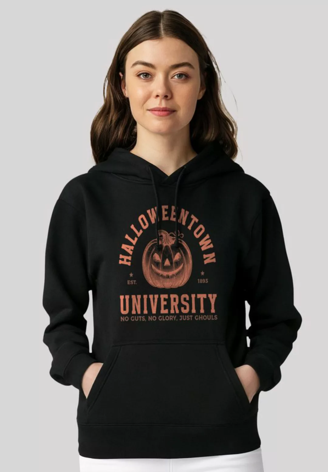 F4NT4STIC Kapuzenpullover Halloween University Halloweentown pumpkin Premiu günstig online kaufen