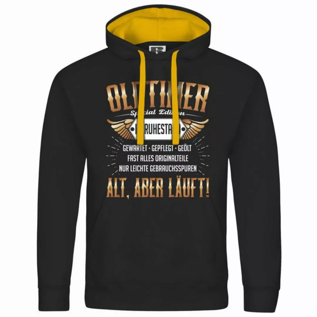 deinshirt Kapuzenpullover Herren Kapuzenpullover Oldtimer im Ruhestand Mit günstig online kaufen