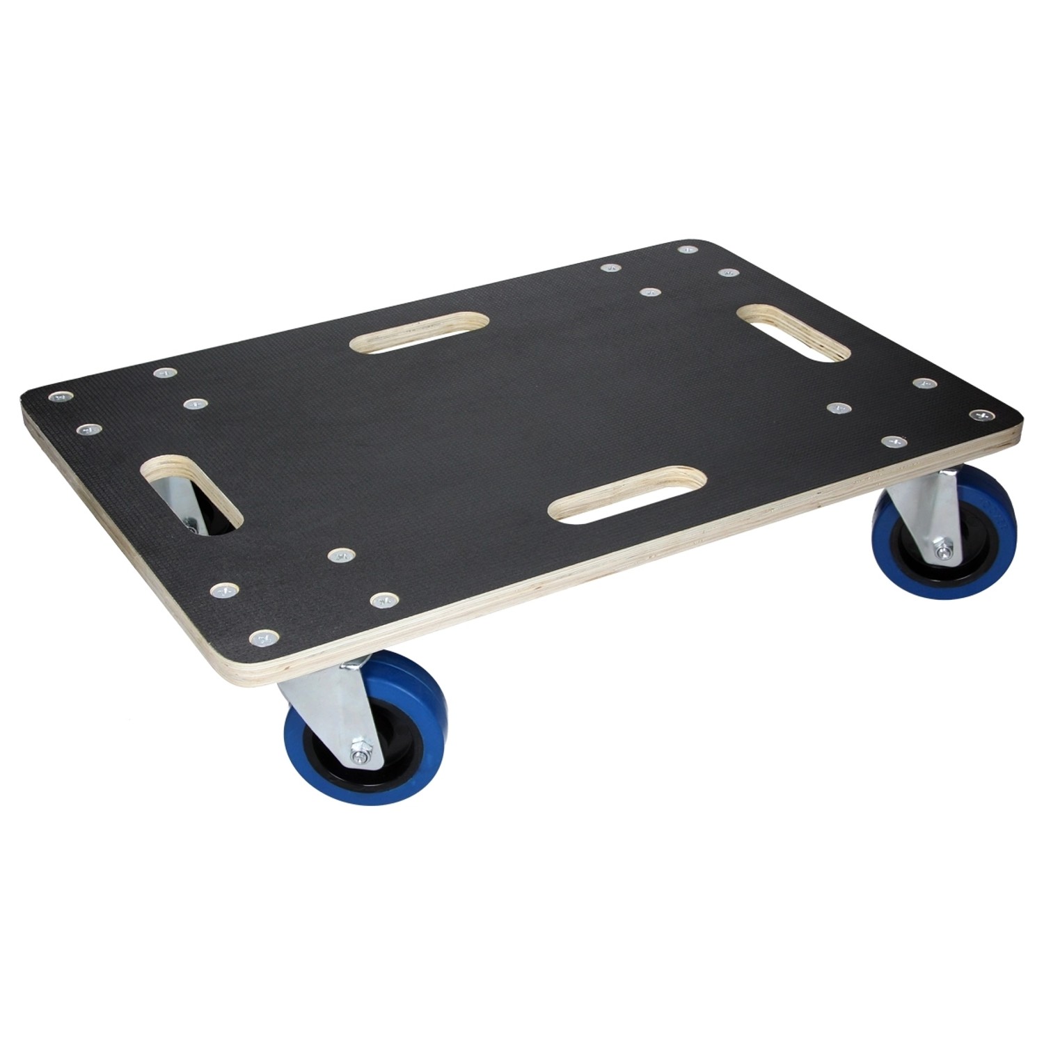 ECD Germany Transportroller 40 x 60 cm Rollbrett Siebdruckplatte PP-Räder günstig online kaufen