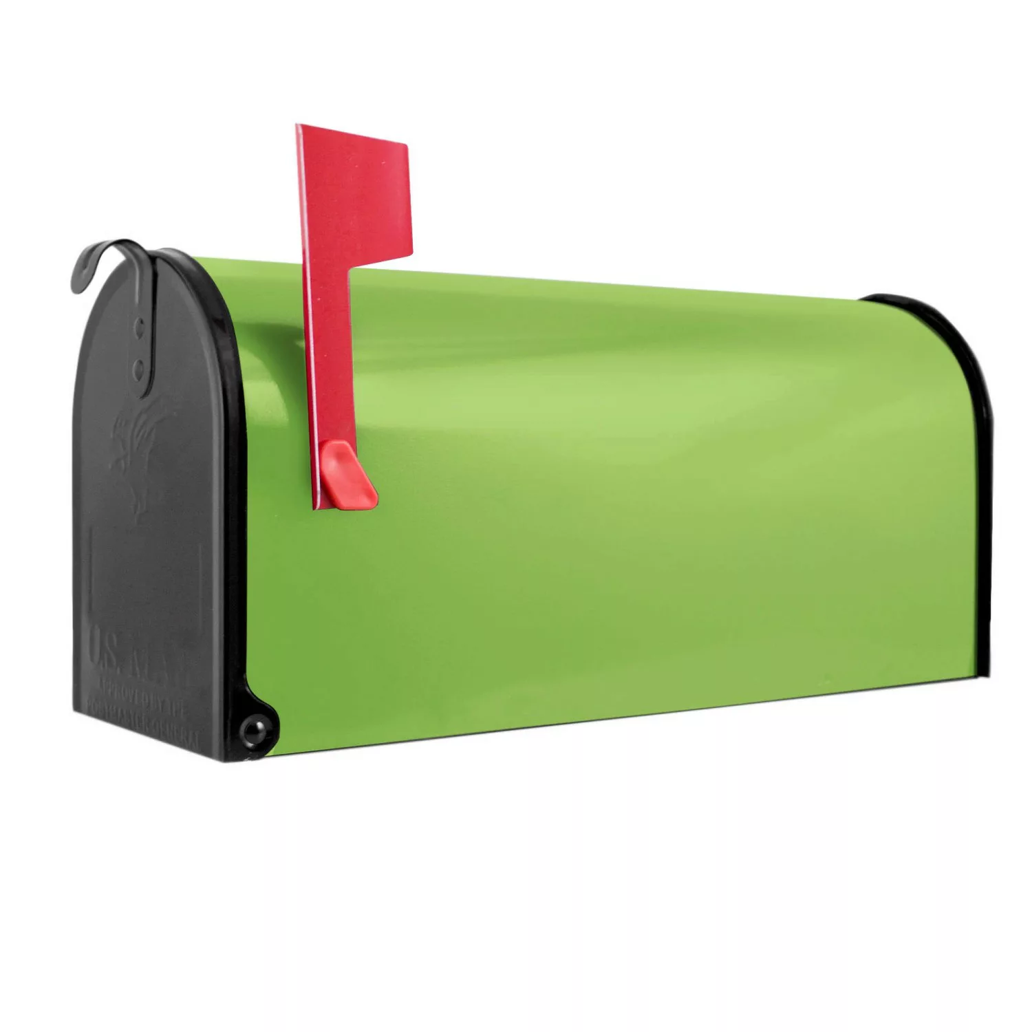 Banjado Amerikanischer Briefkasten Schwarz 48x22x16cm US Mailbox Letterbox günstig online kaufen