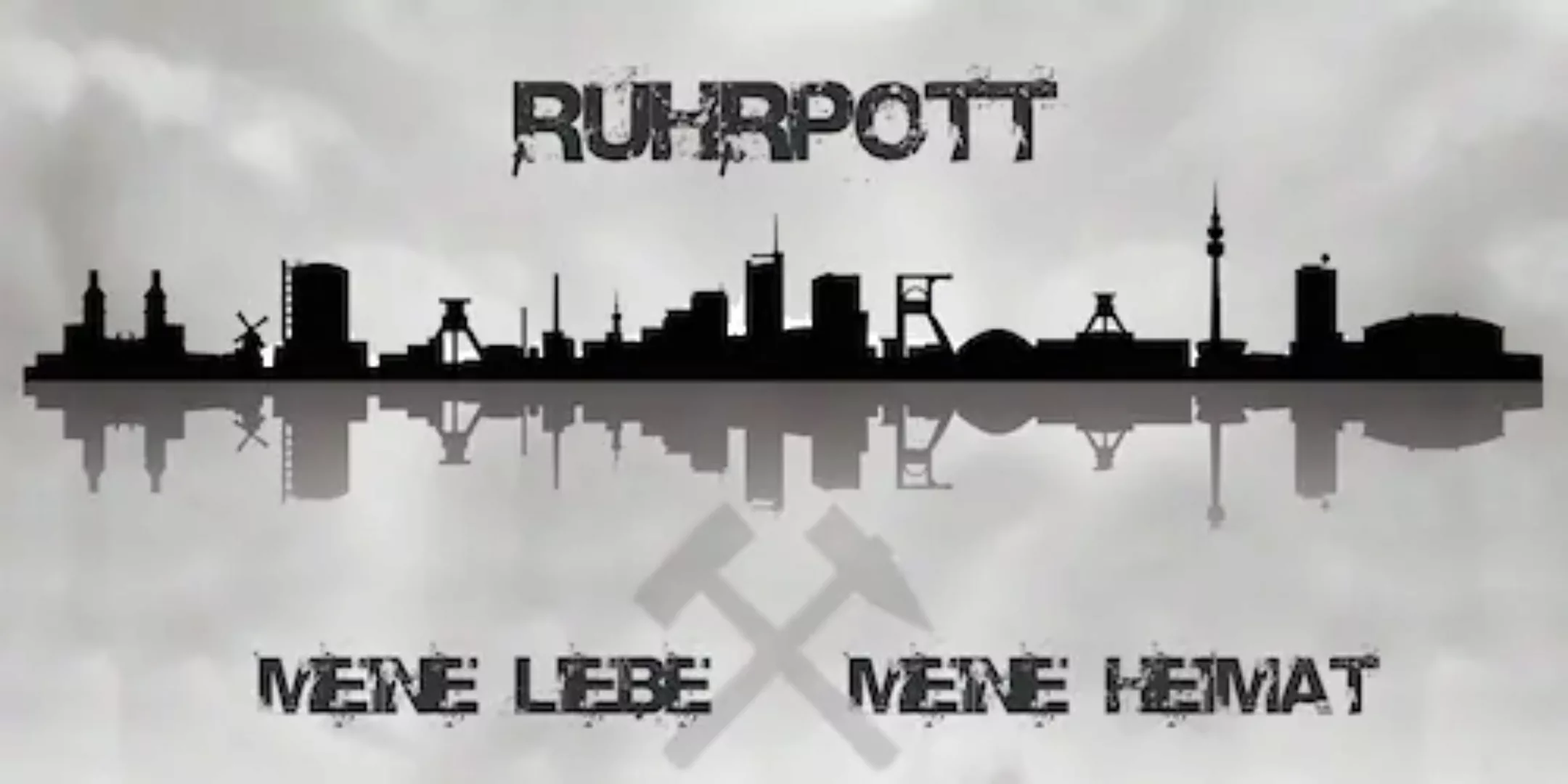 Bönninghoff Keilrahmenbild Ruhrpott B/L: ca. 50x100 cm günstig online kaufen