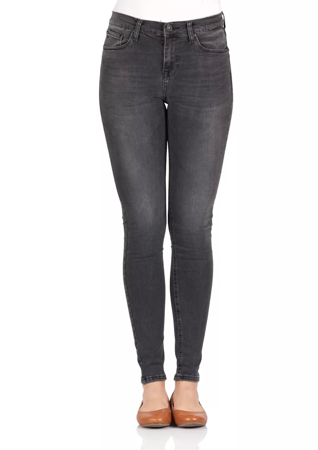 LTB Damen Jeans Amy - Skinny Fit - Grau - Enara Wash günstig online kaufen