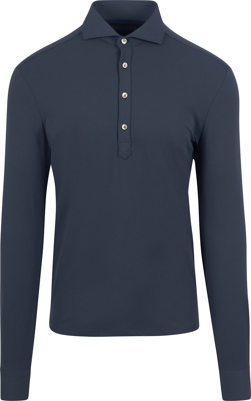 John Miller Poloshirt Camiche Navy - Größe 42 günstig online kaufen