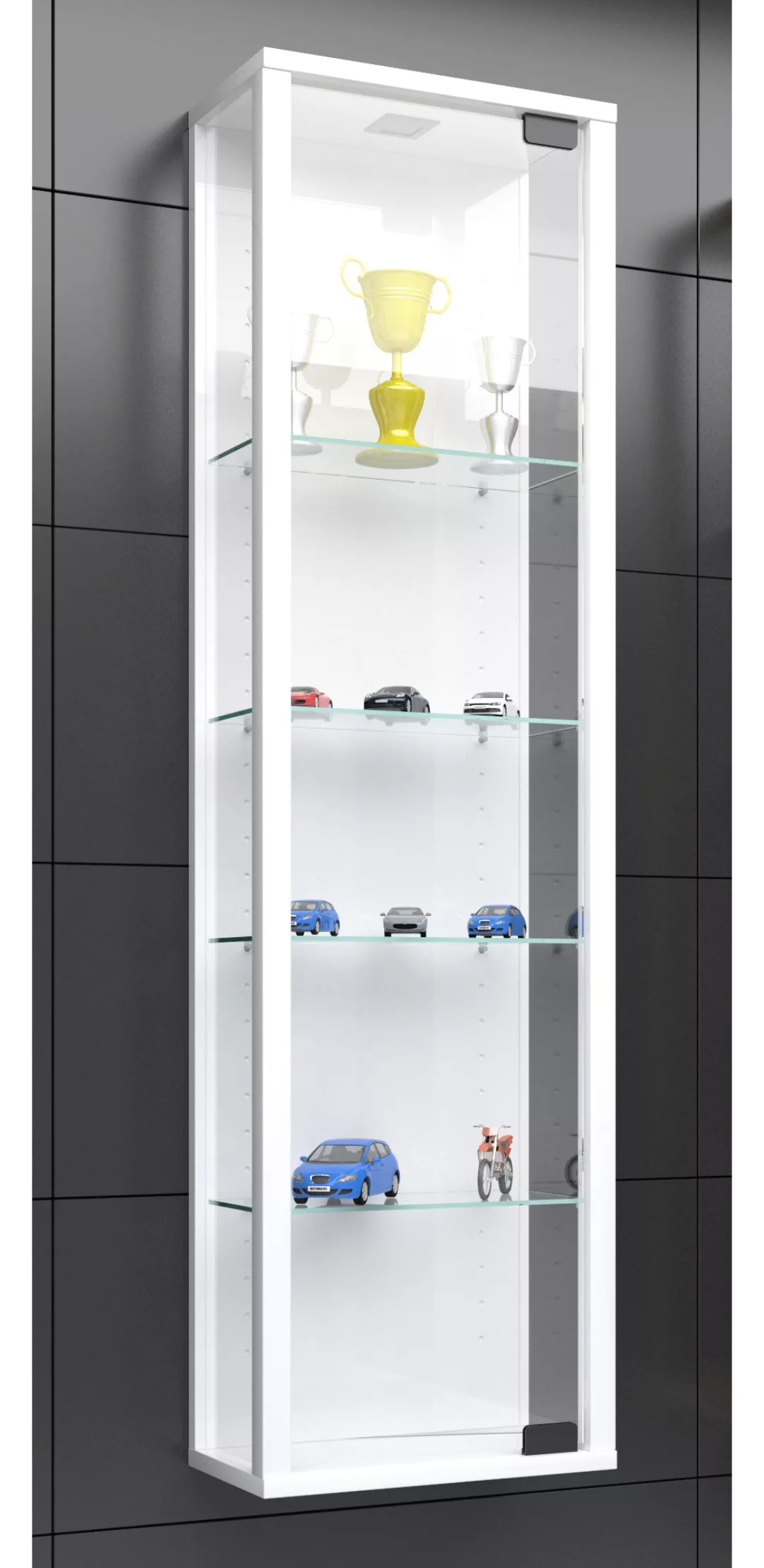 VCM Wandregal "VCM Glasvitrine hängend  Vitrine Glas mit ESG-Sicherheitsgla günstig online kaufen