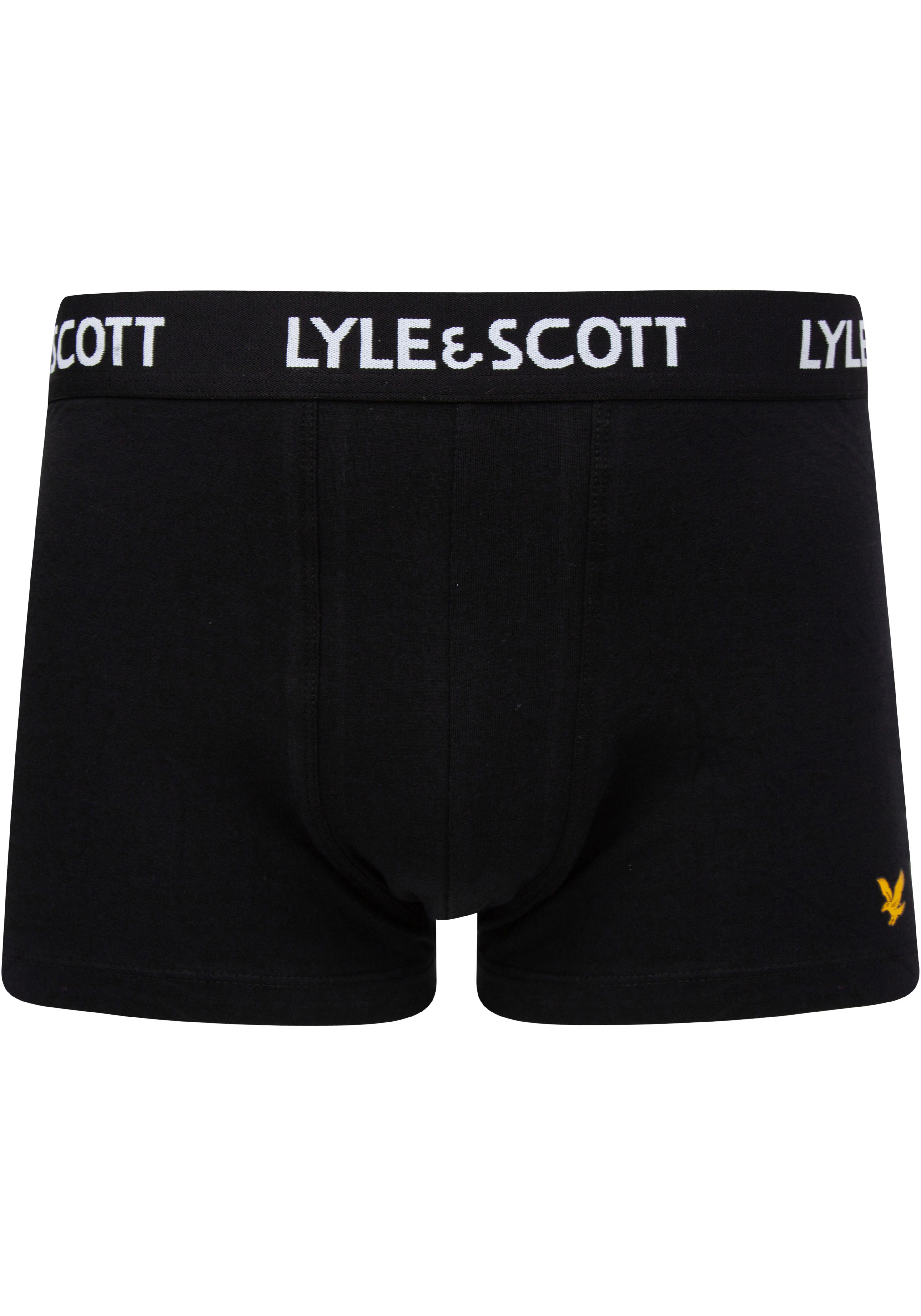 Lyle & Scott – Bodywear – 3er-Pack Unterhosen in Mehrfarbig günstig online kaufen