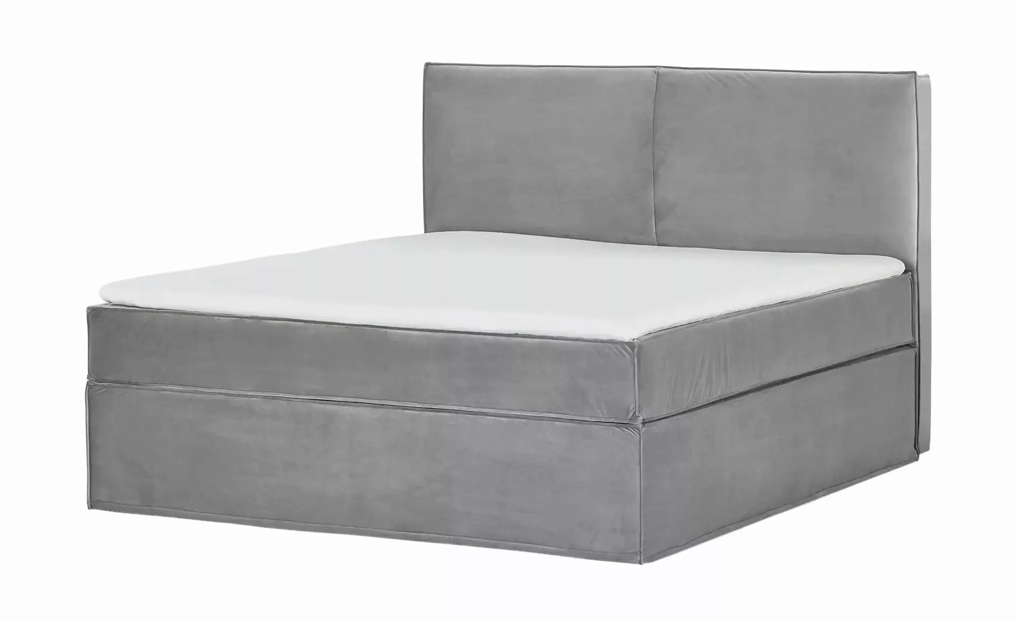 Boxi Boxspringbett 180 x 200 cm mit trendigem Keder Boxi Urban ¦ grau ¦ Maß günstig online kaufen