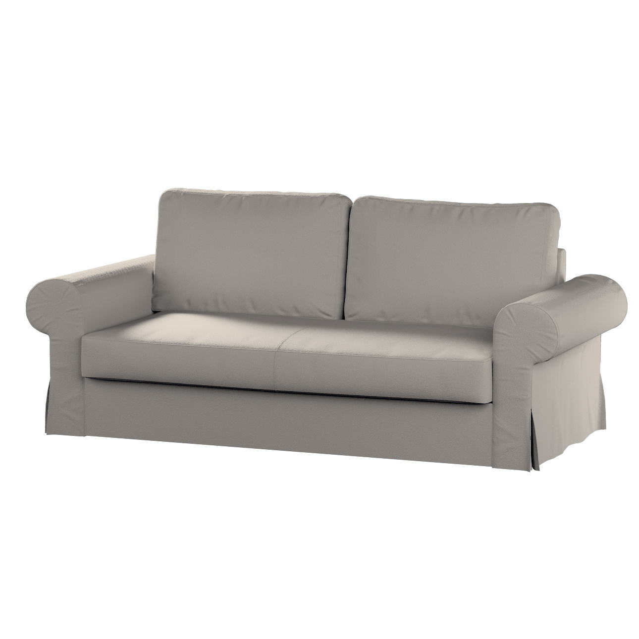 Bezug für Backabro 3-Sitzer Sofa ausklappbar, hellbeige, Bezug für Backabro günstig online kaufen