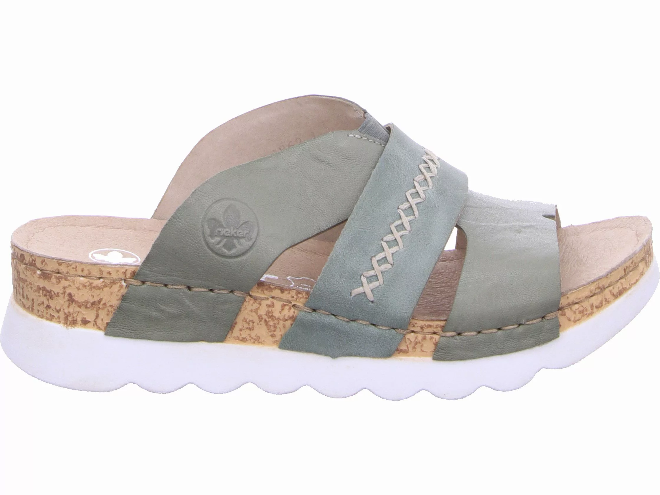 Rieker Keilpantolette echtes Leder günstig online kaufen