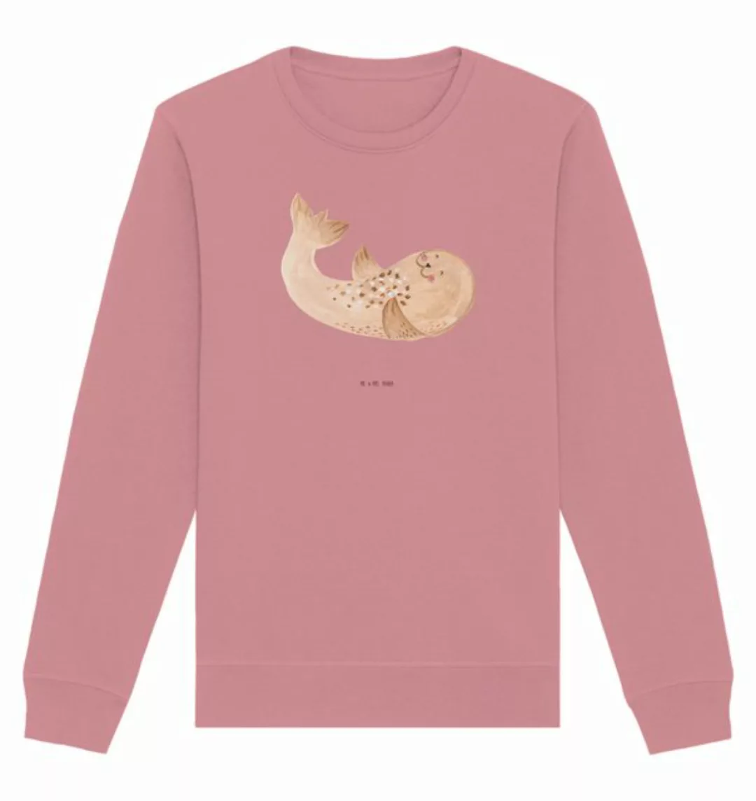 Mr. & Mrs. Panda Longpullover Größe L Robbe Liegen - Canyon Pink - Geschenk günstig online kaufen