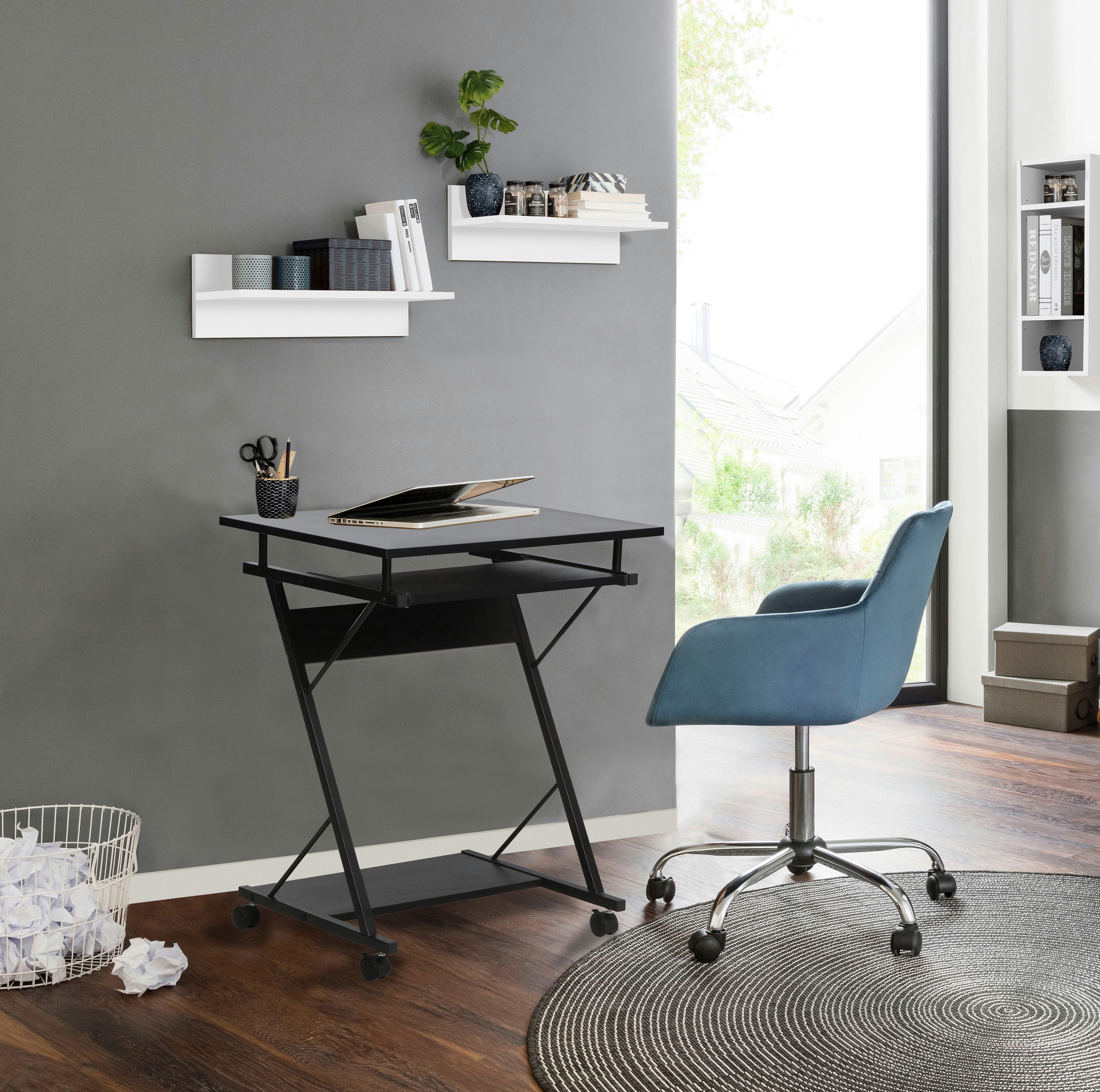 INOSIGN Computertisch "ERVIE, Rolltisch, Laptoptisch,", stabiles Metallgest günstig online kaufen