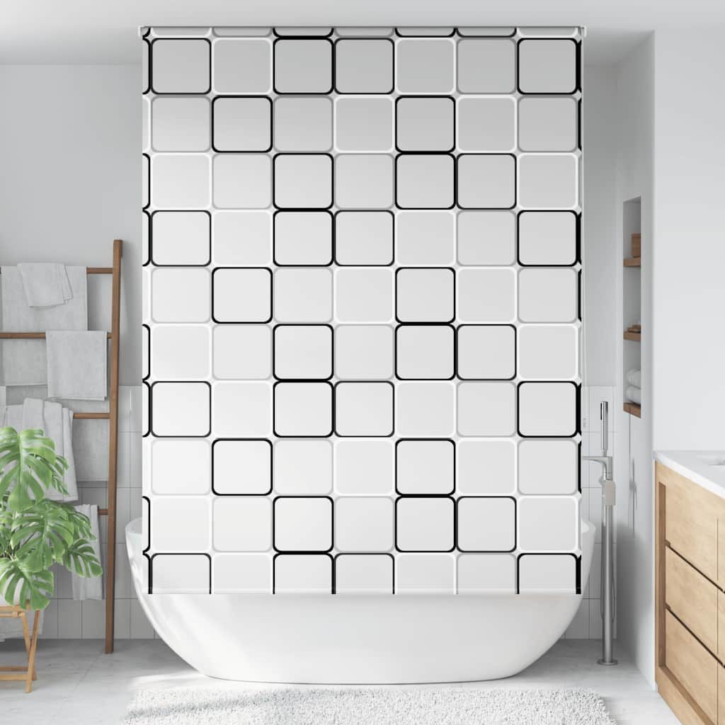 vidaXL Duschrollo, Duschrollo 150x240 cm Stoffbreite günstig online kaufen