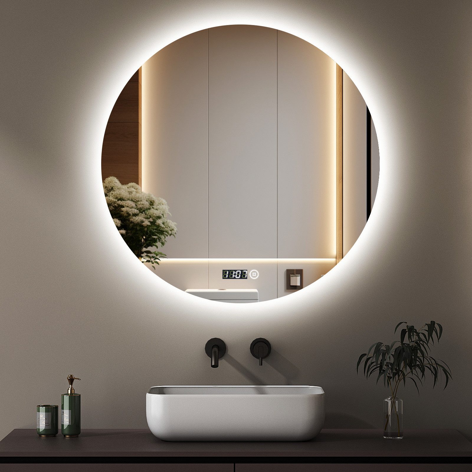 WDWRITTI Badspiegel Led 50x70 80x60 100x60 günstig online kaufen