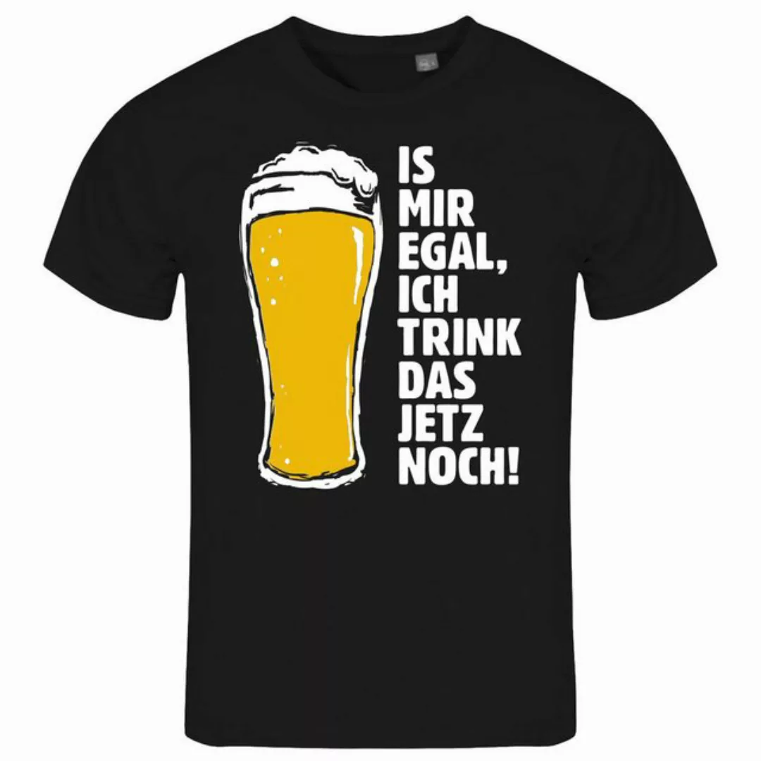 deinshirt Print-Shirt Herren T-Shirt Is mir egal ich trink das jetzt noch F günstig online kaufen