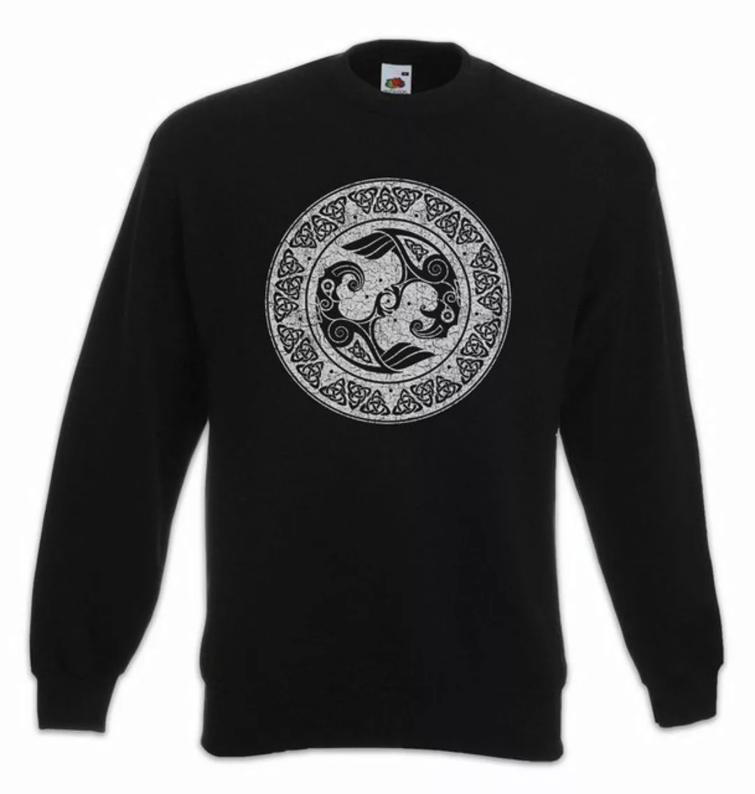 Urban Backwoods Sweatshirt Viking Shield II Sweatshirt Schild Knoten Walhal günstig online kaufen